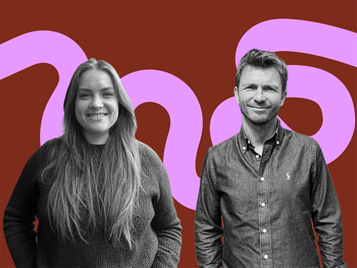 Line Grønbech og Kasper Burholt